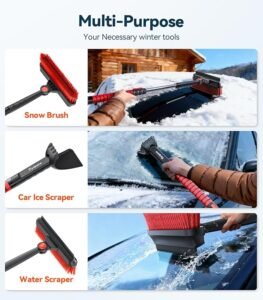 Best 39-Inch Extendable Snow Brush & Ice Scraper Review: